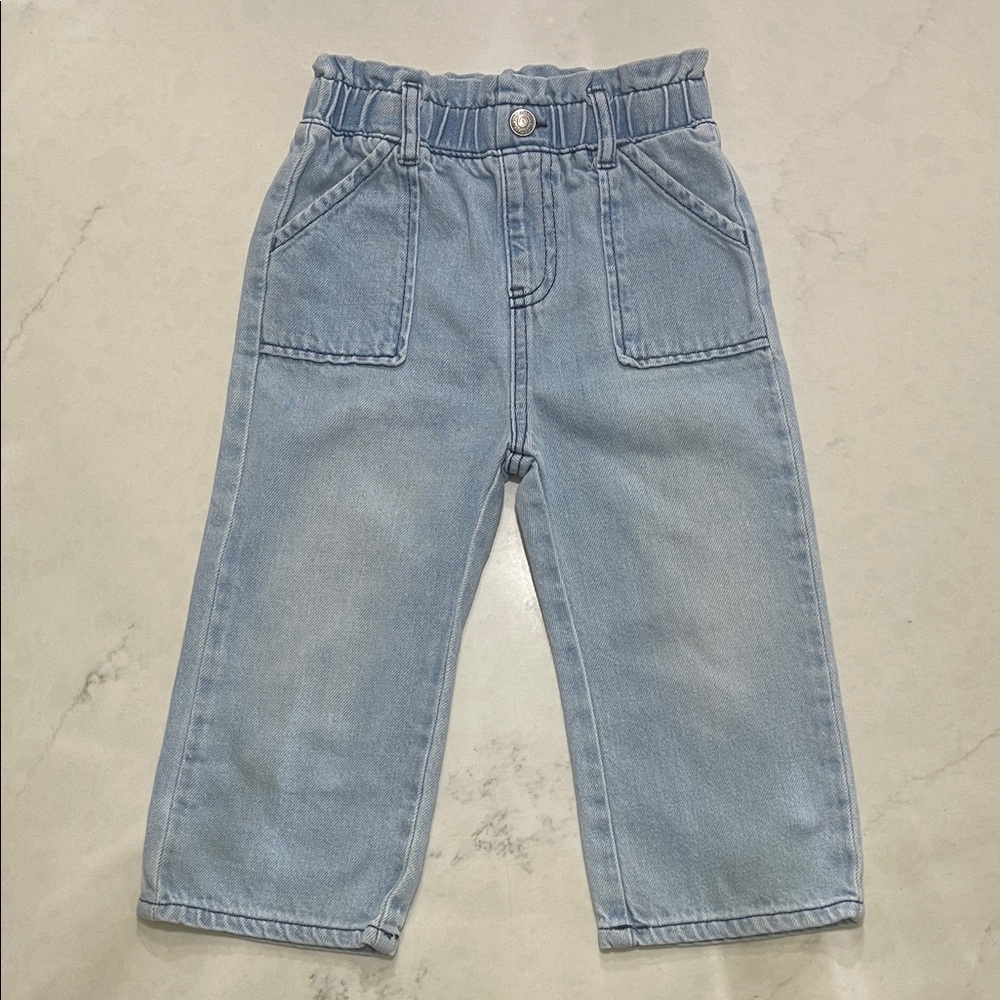 Levi's Kids Light Wash Denim with Wide Leg